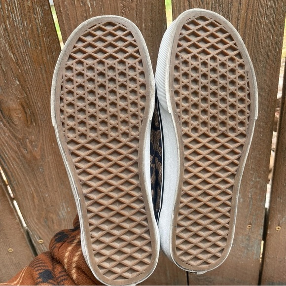 VANS Women’s Girls Brown Black Leopard Skater Shoe Size 5.5 - Picture 9 of 9